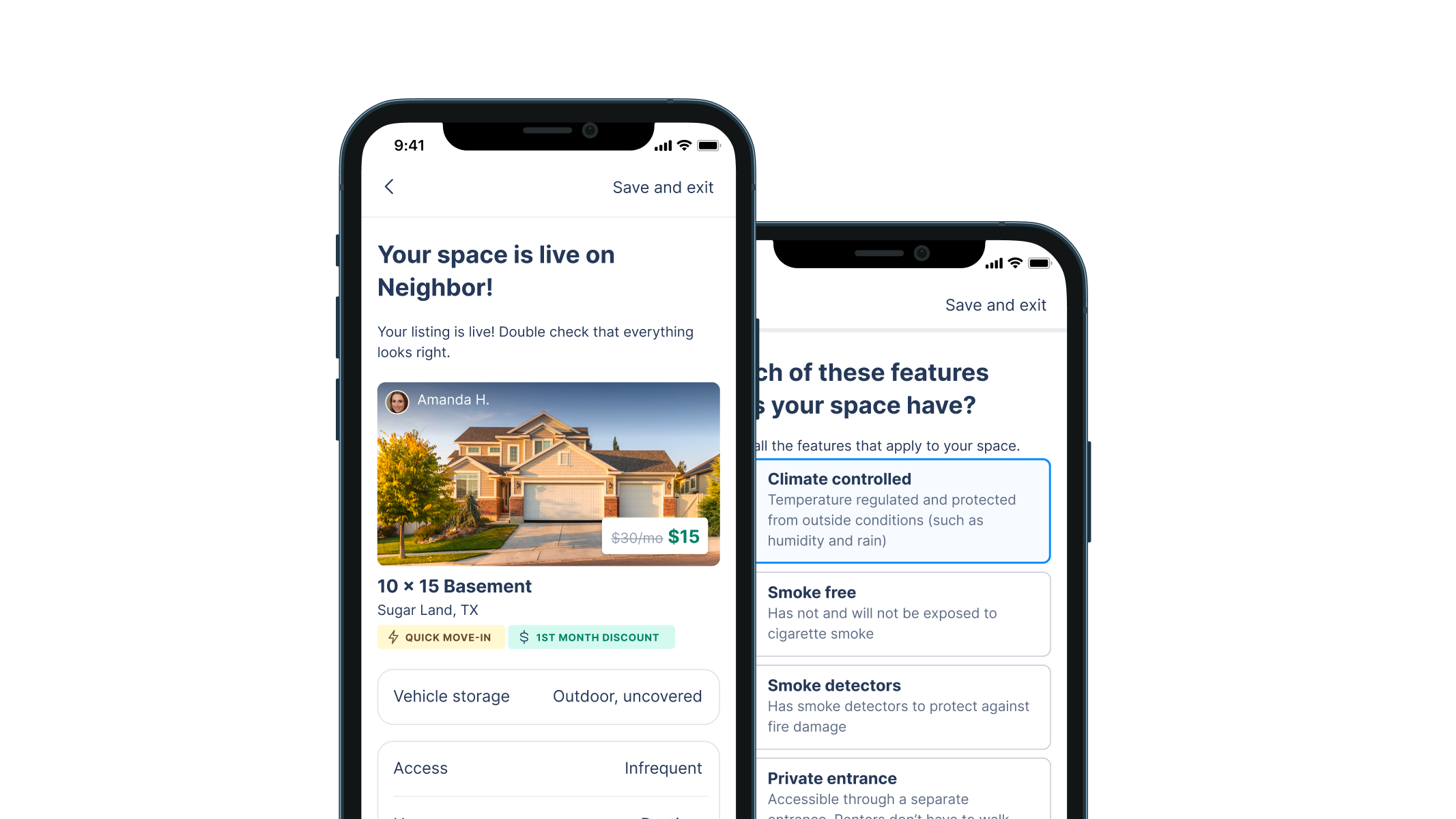 Helping homeowners rent out unused space